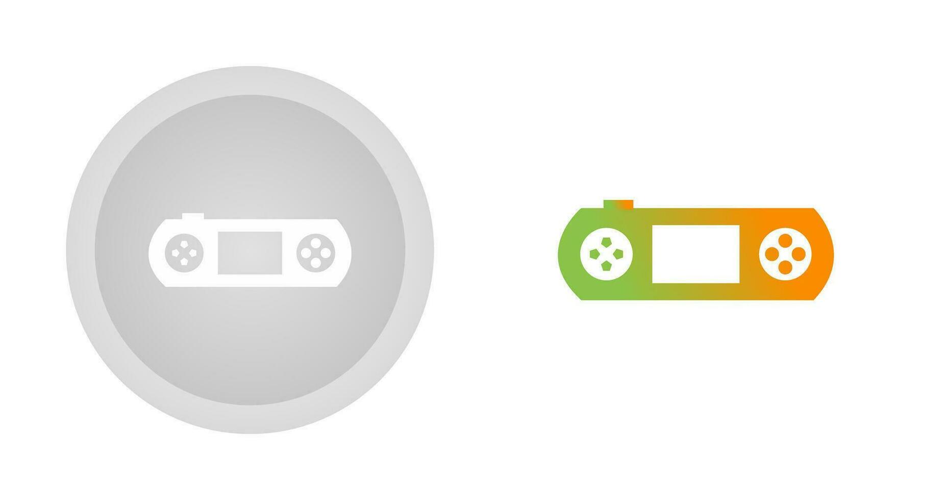 Gaming Console Vector Icon