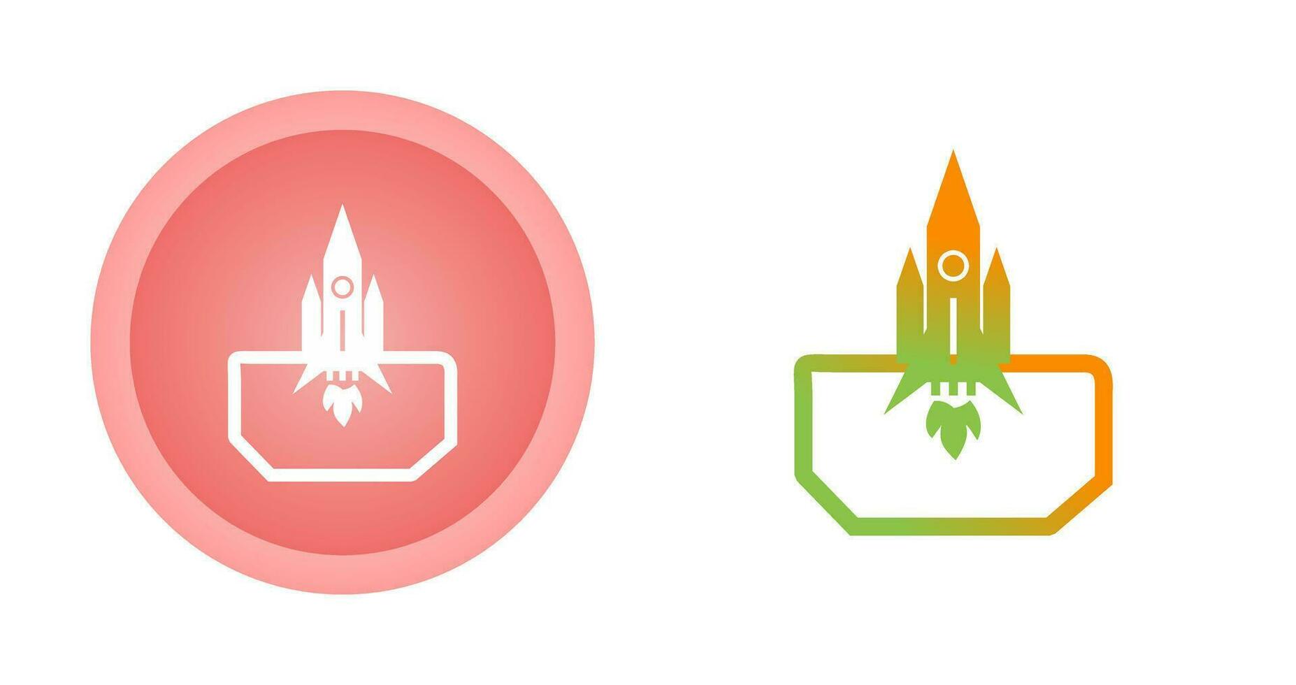 Space Shuttle Vector Icon