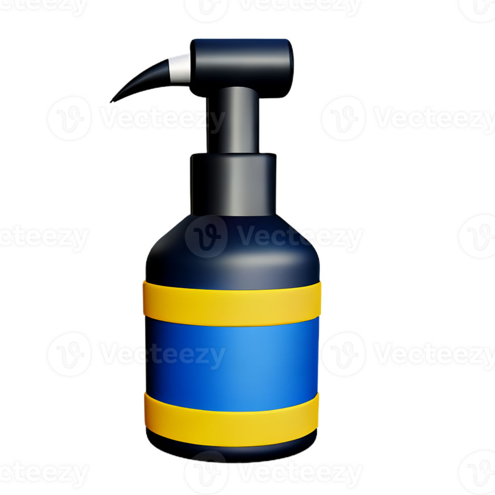 spray 3d rendering icon illustration png