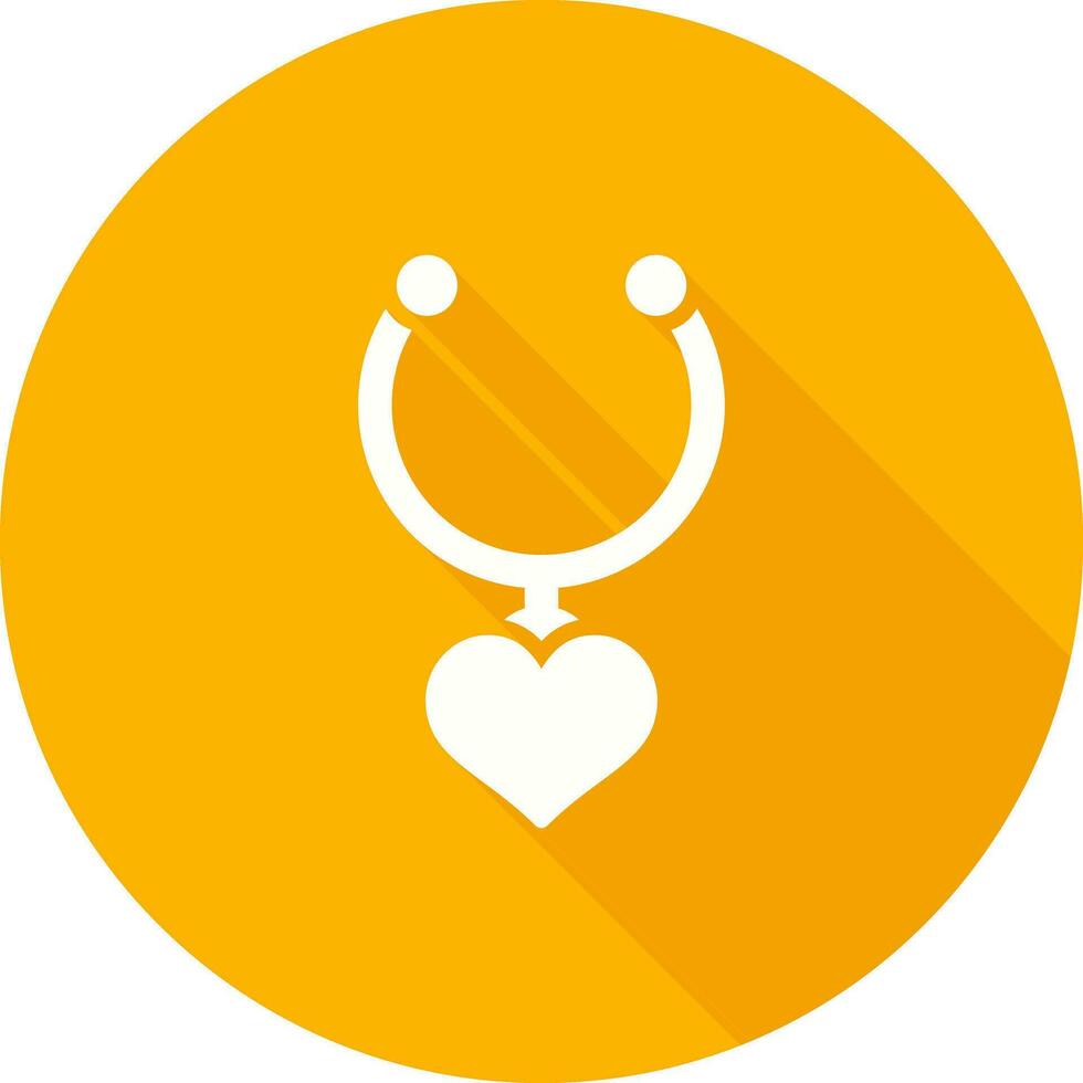 Heart Shaped Locket Vector Icon