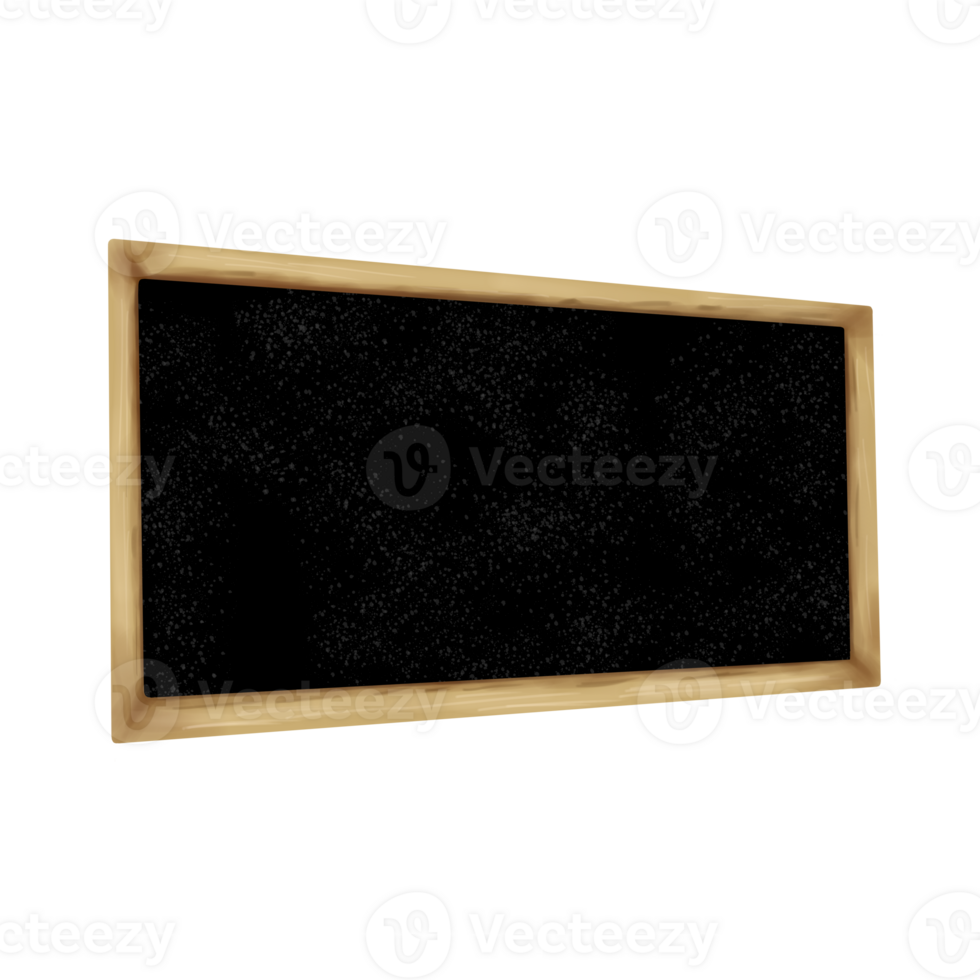 bois tableau noir ensemble pour menu png