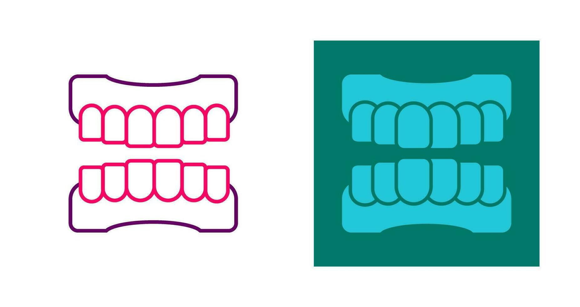 Denture Vector Icon