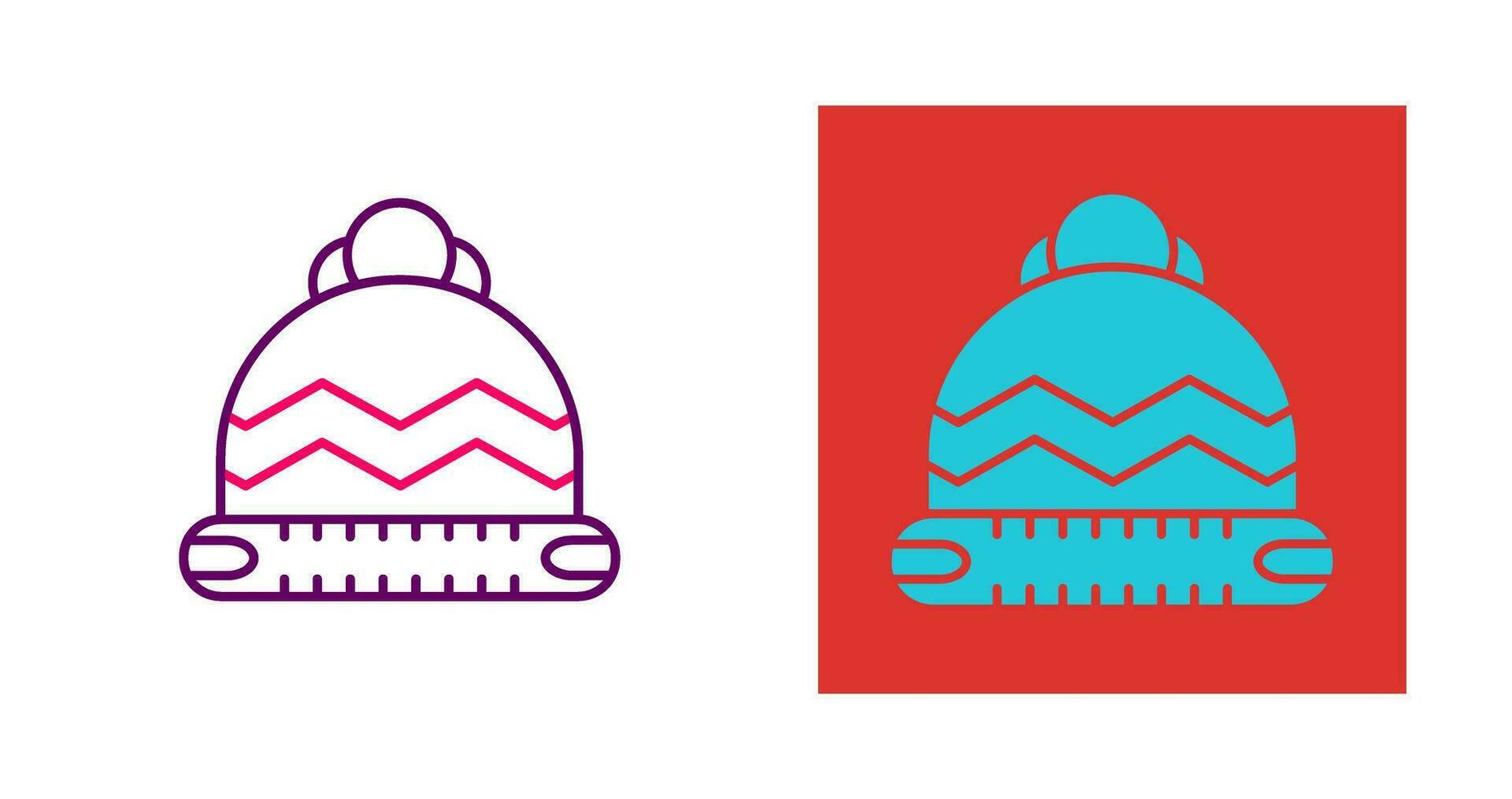 Wool Hat Vector Icon