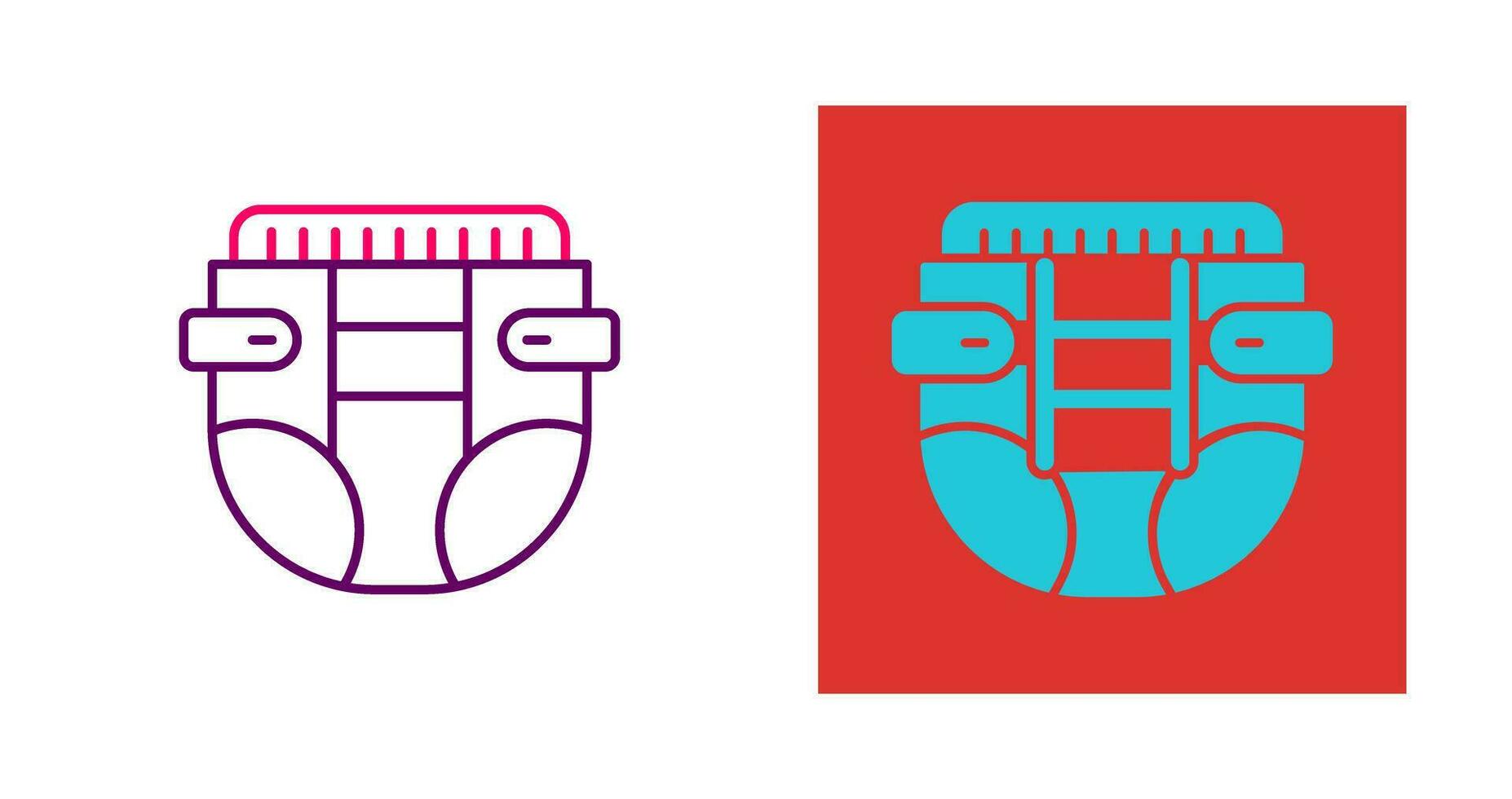 Diaper Vector Icon