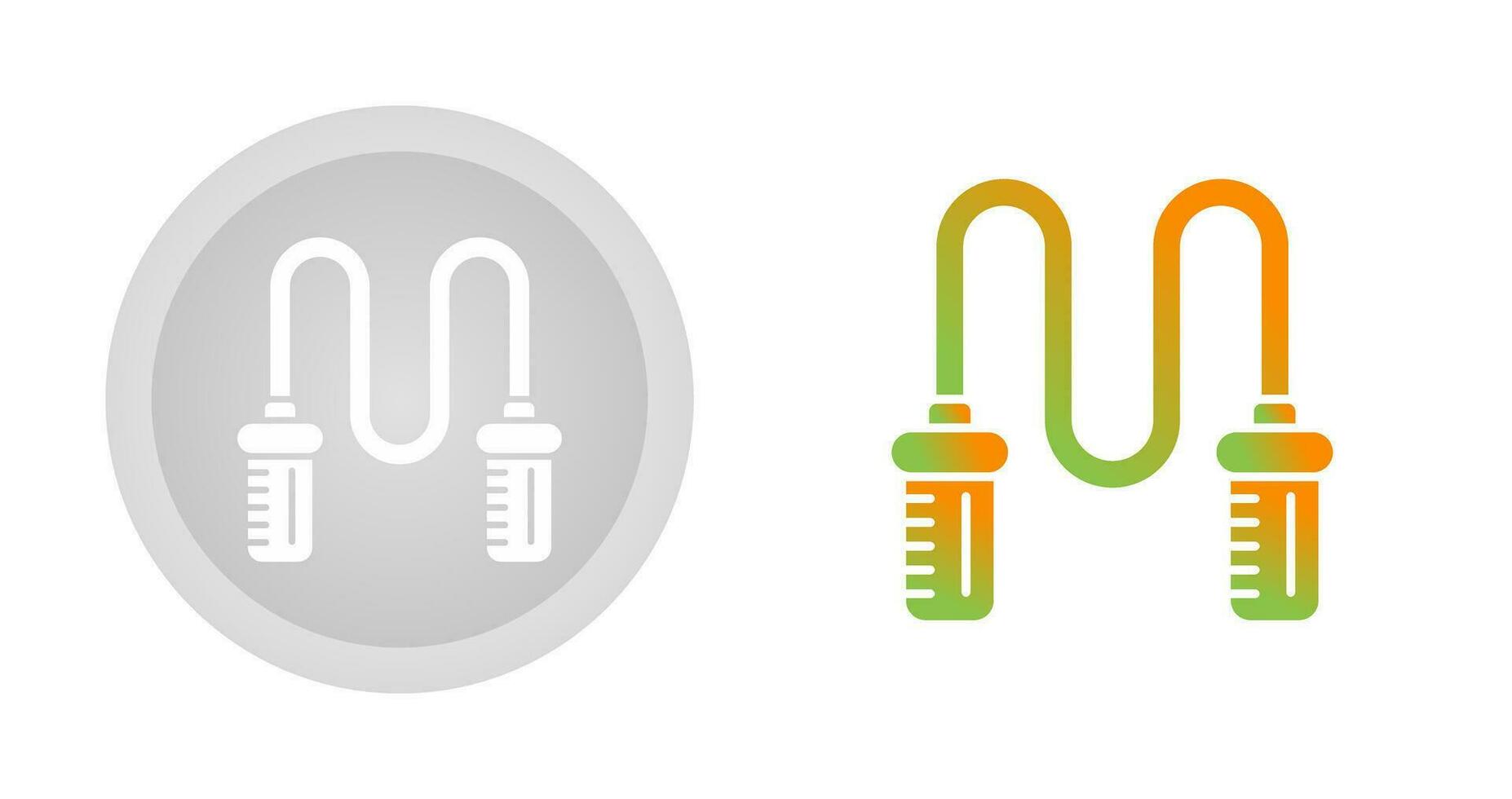 Jumping Rope Vector Icon