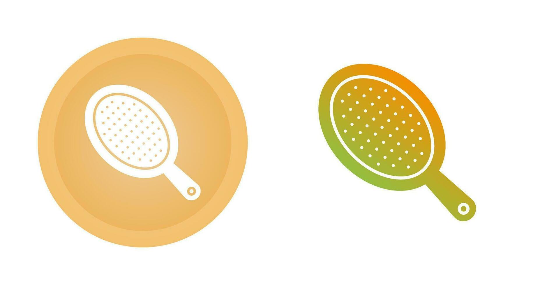 Hair Brush Vector Icon