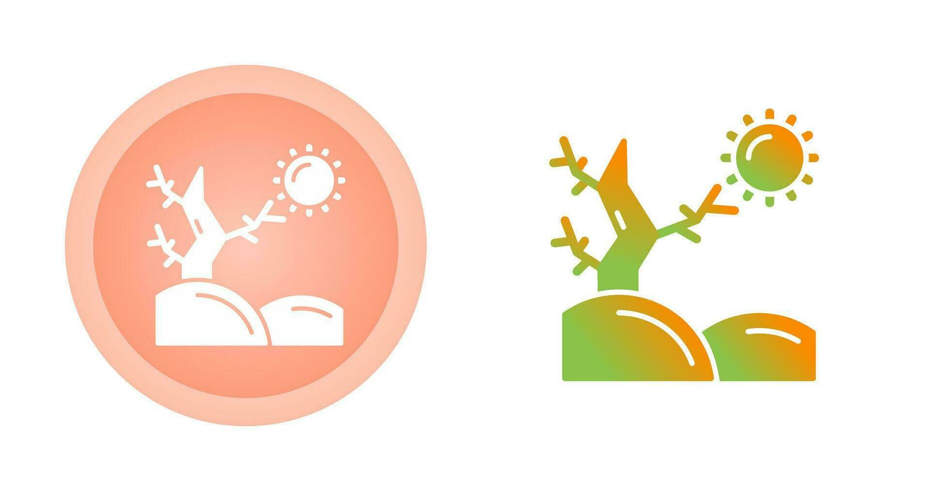 Desert Vector Icon