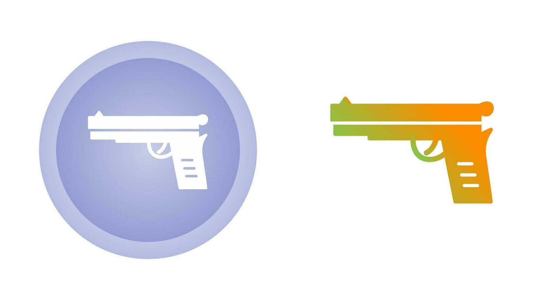 Pistol Vector Icon