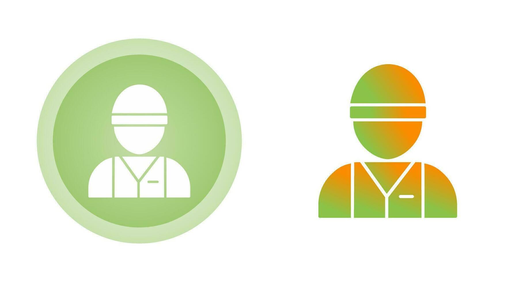 Industry Worker Vector Icon