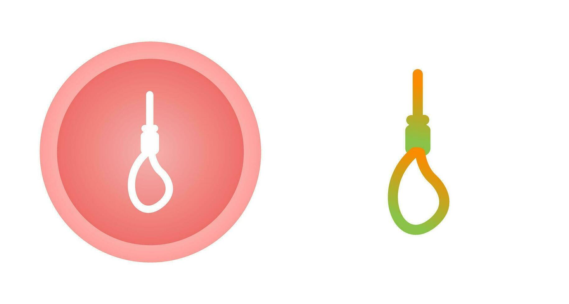 Noose Vector Icon
