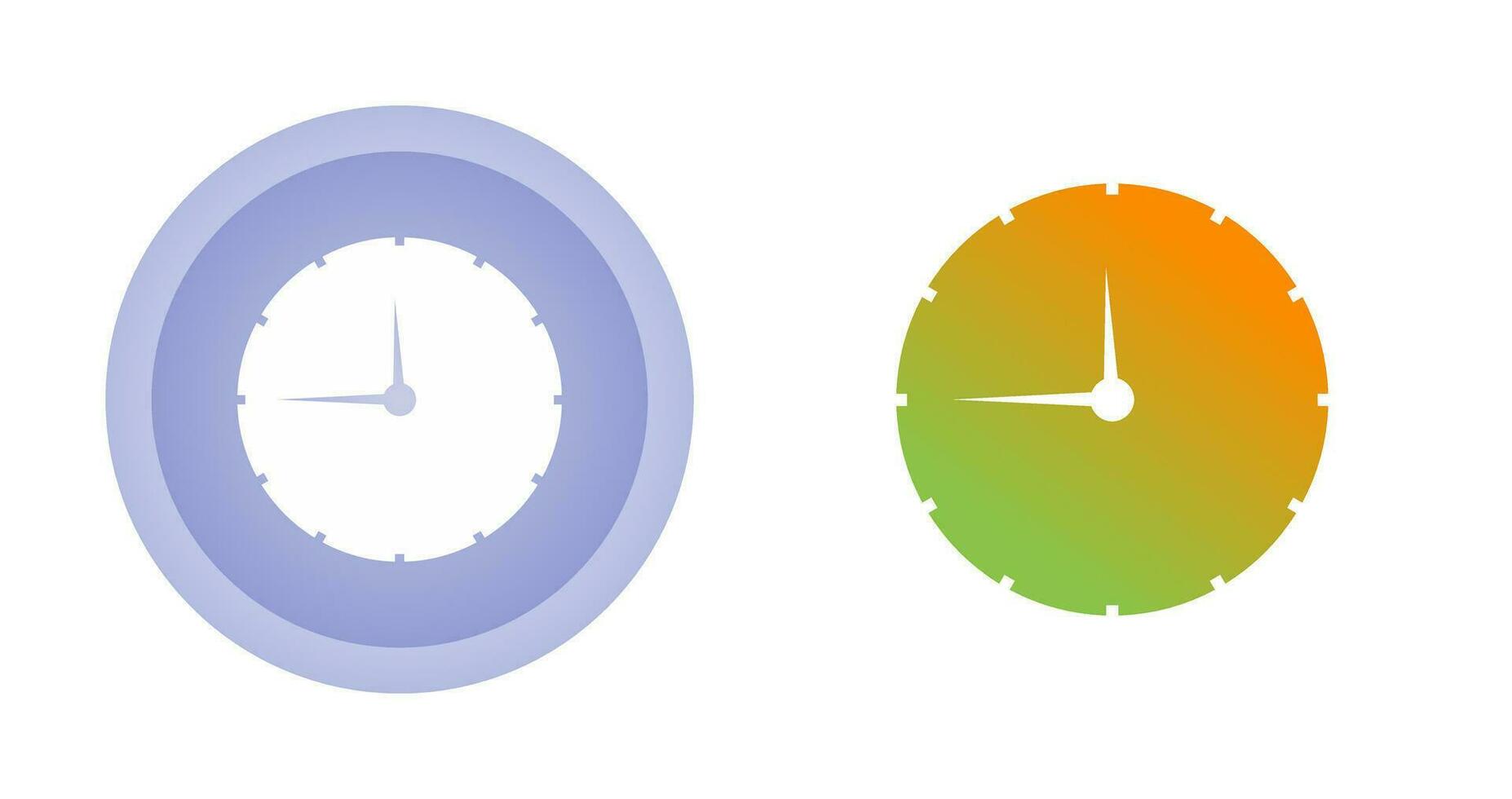 Wall Clock Vector Icon