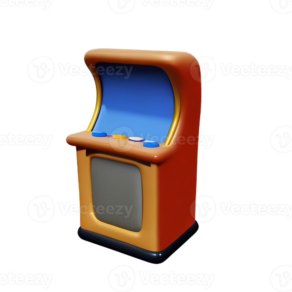 fente machine 3d le rendu icône illustration png
