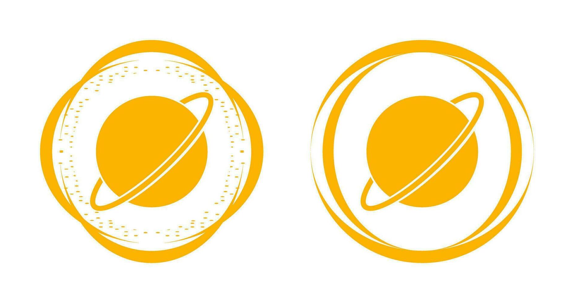 Saturn Vector Icon