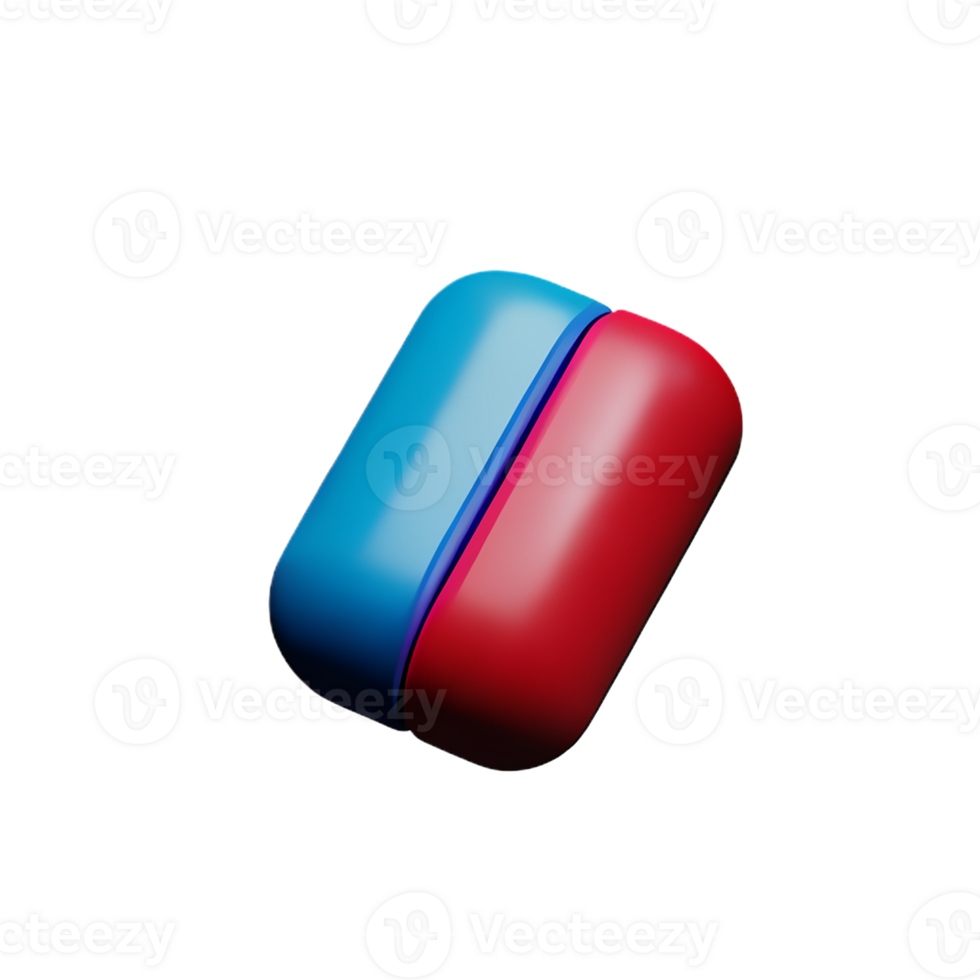 pills 3d rendering icon illustration png