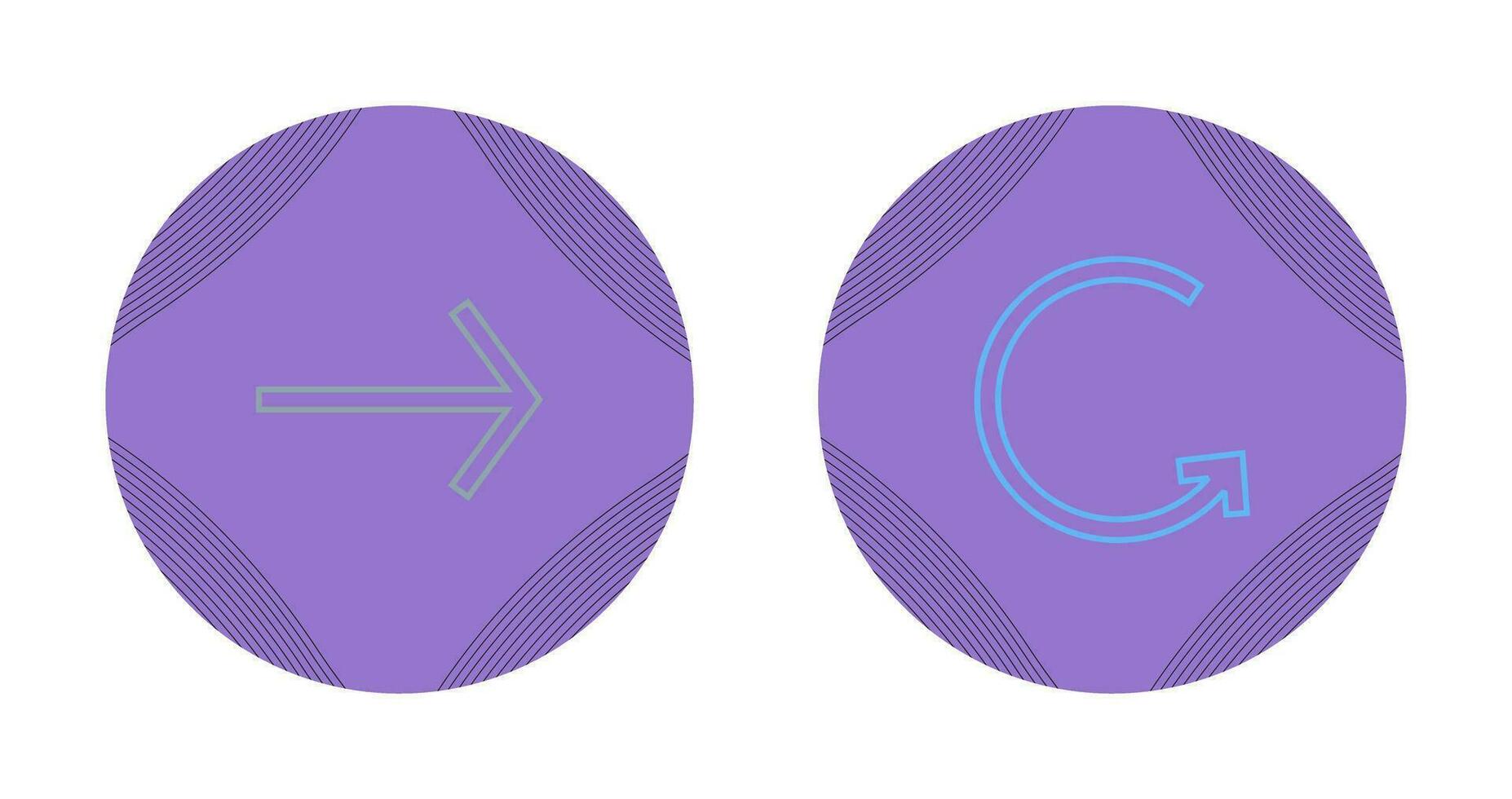 Right Back Arrow Vector Icon