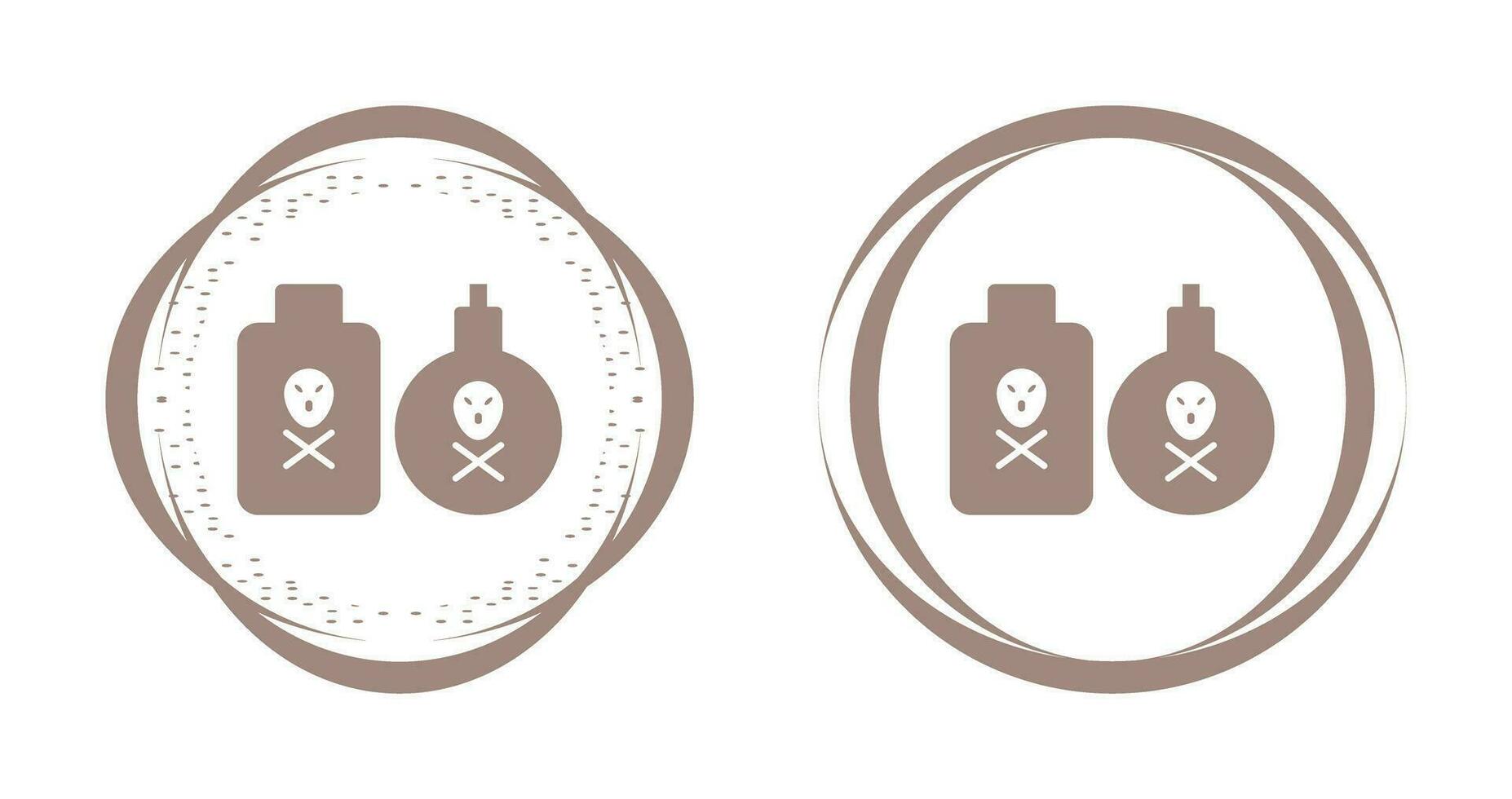 Poisonous Chemicals Vector Icon