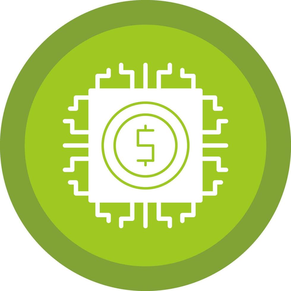Digital currency Vector Icon Design