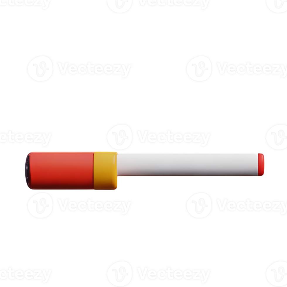 smoking 3d rendering icon illustration png