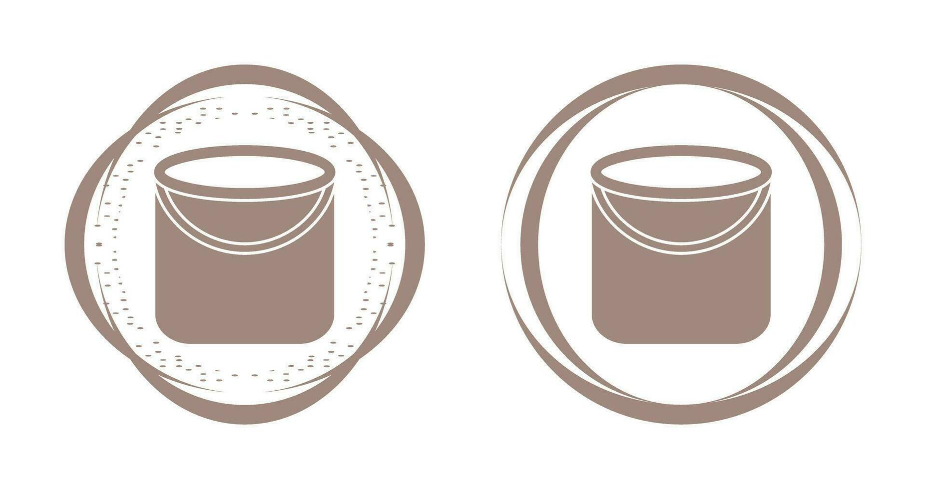 Sand bucket Vector Icon