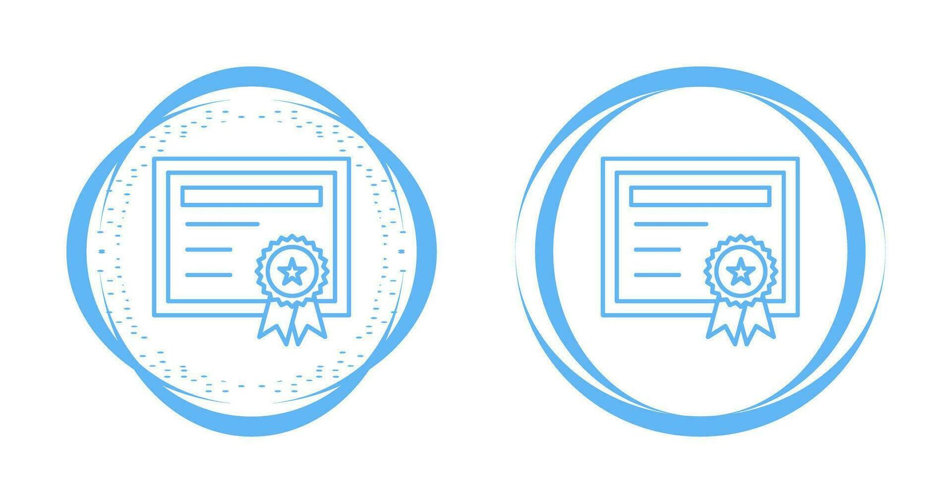 Certificate Vector Icon