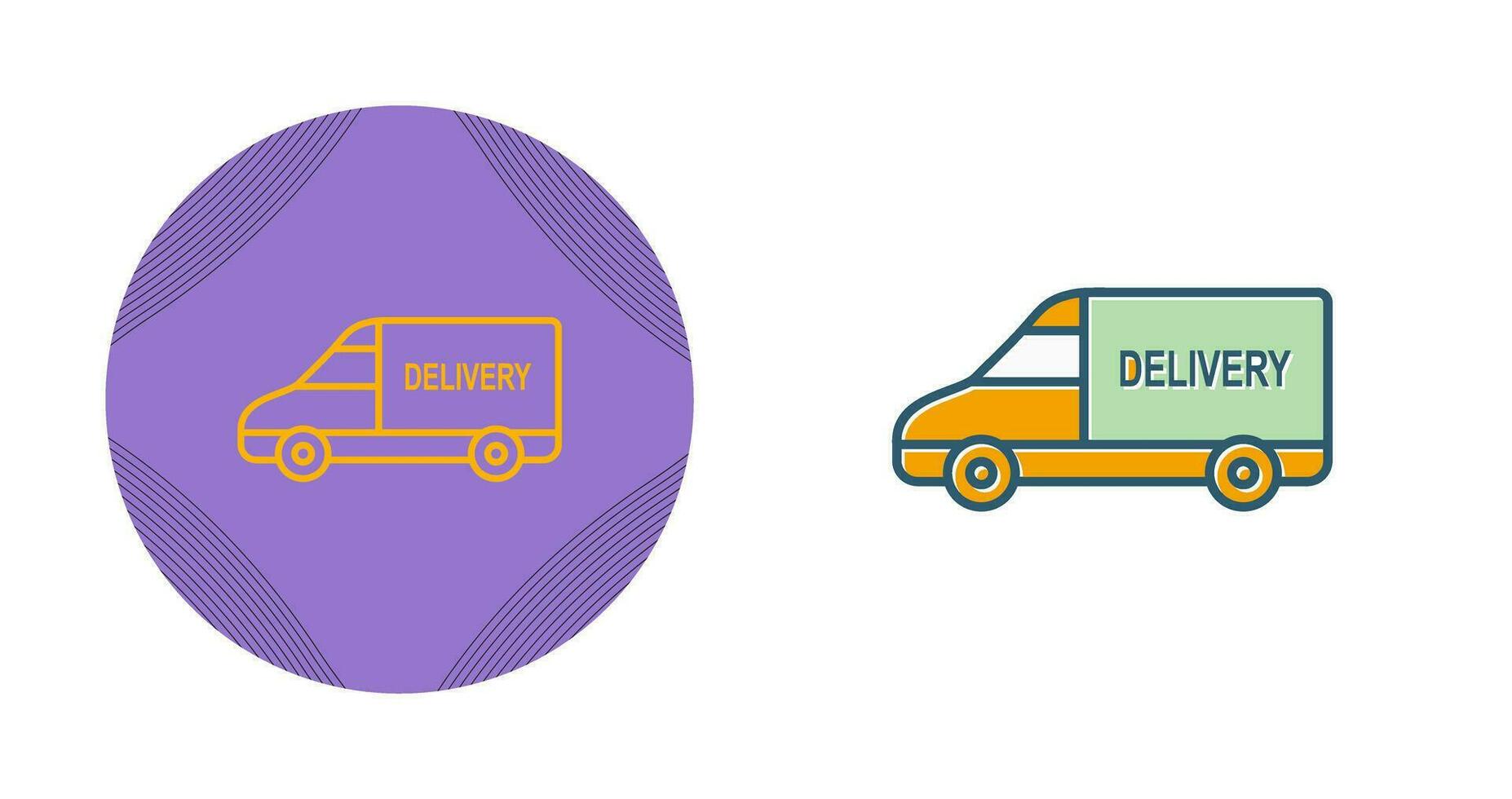 Delivery Car Vector Icon