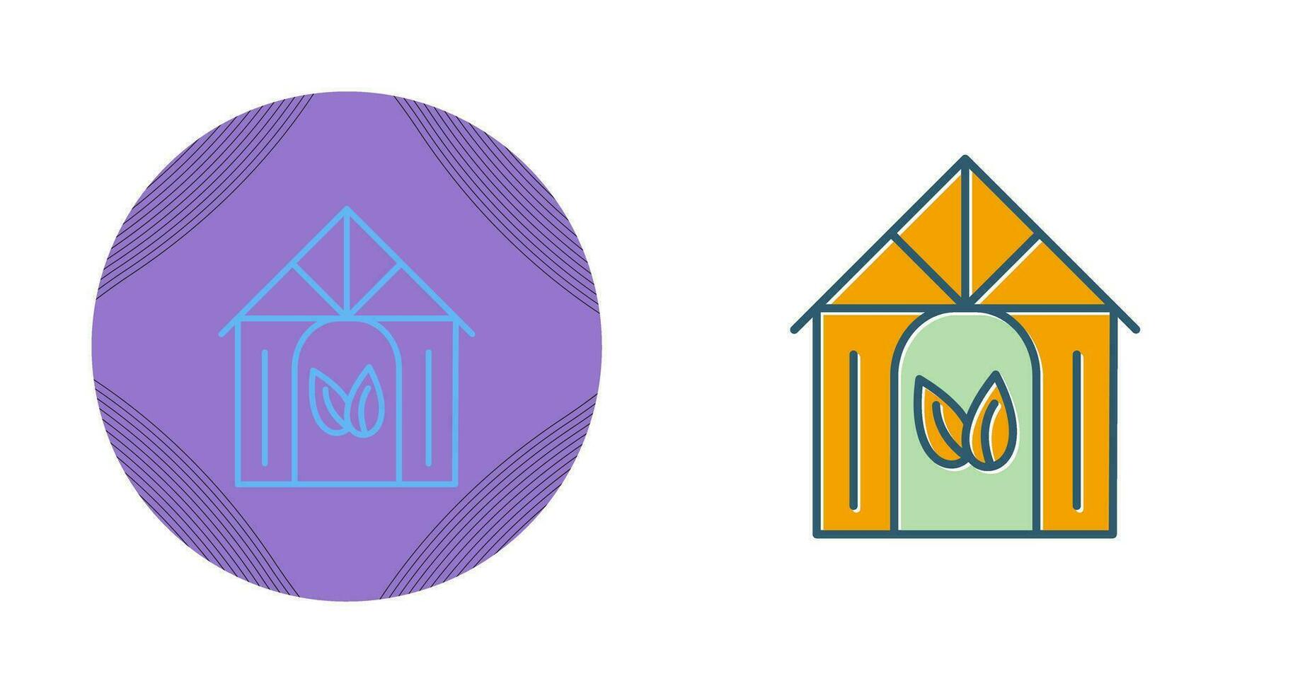 Eco friendly Building Vector Icon