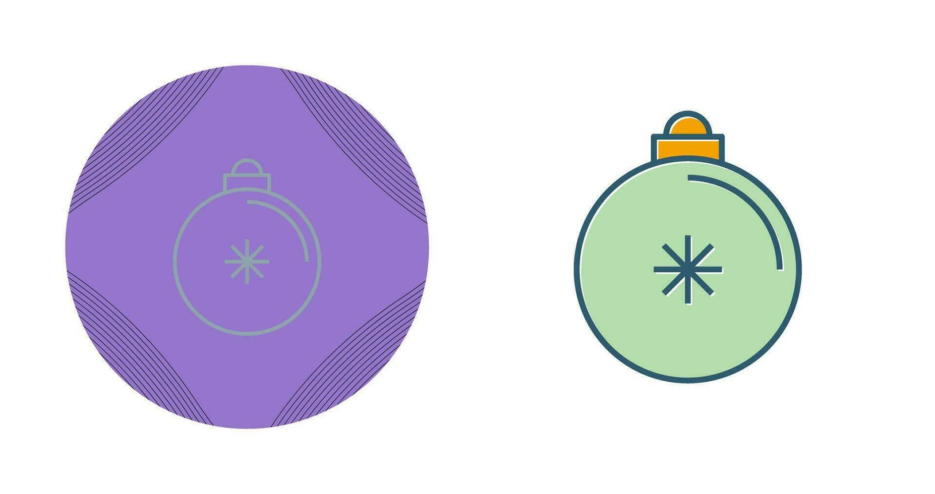 Christmas Ball Vector Icon