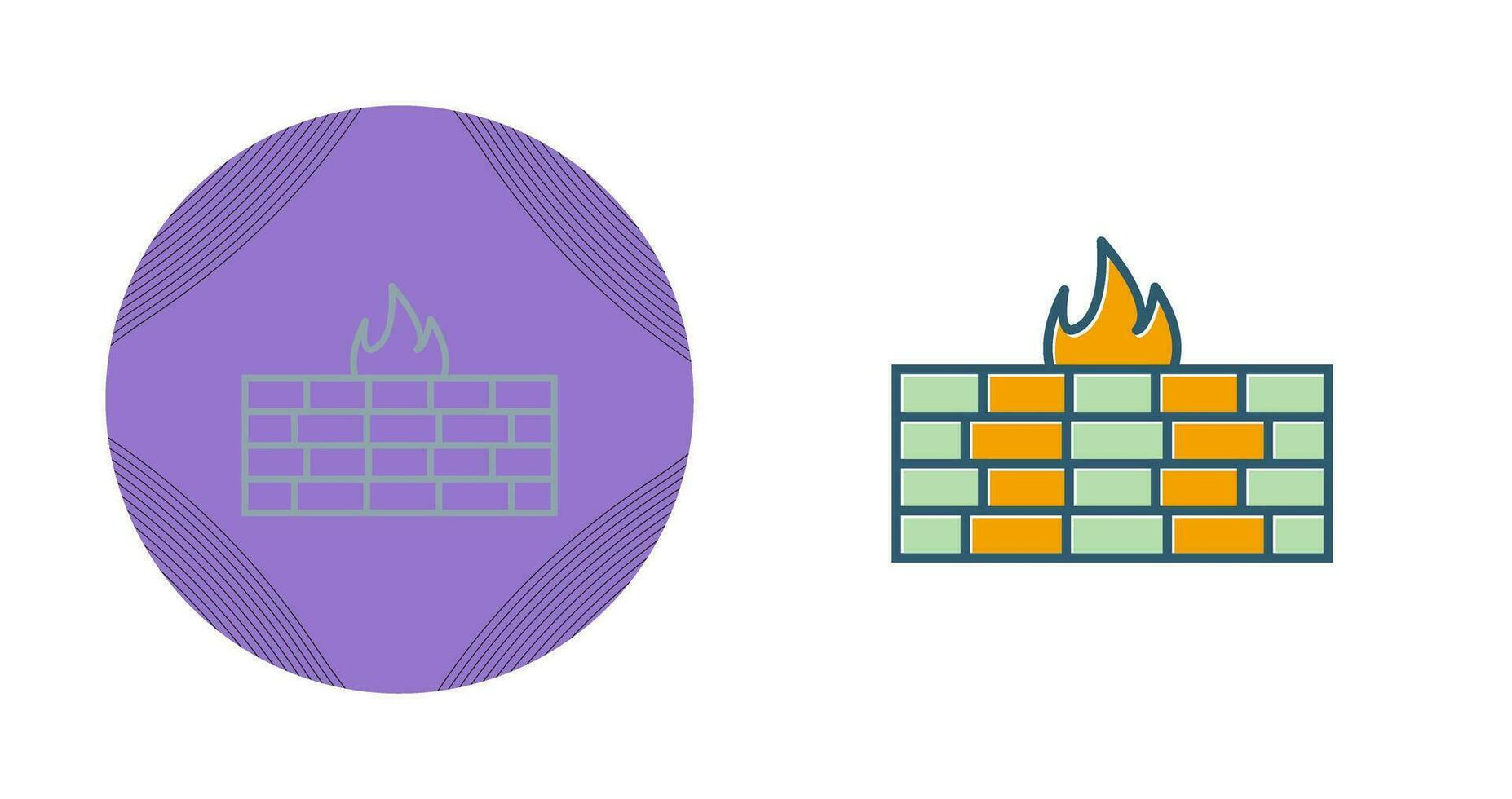 Firewall Vector Icon