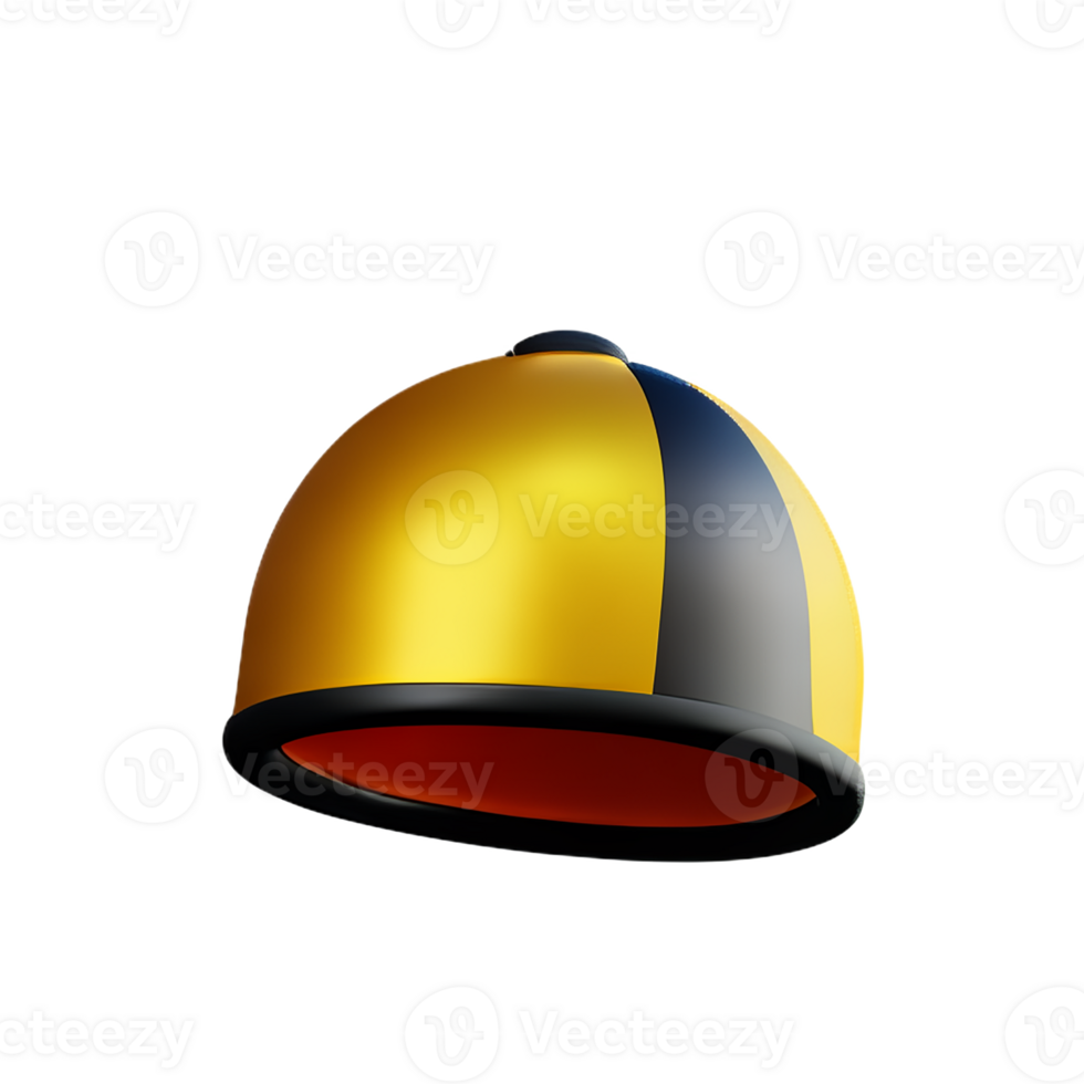 helmet 3d rendering icon illustration png