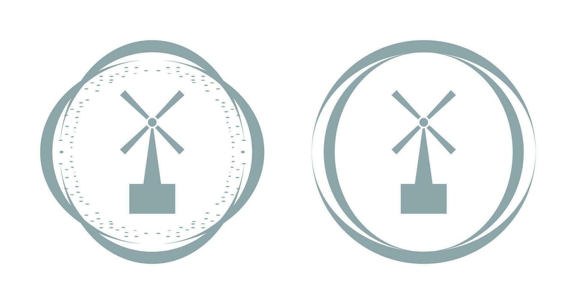 Windmills Vector Icon