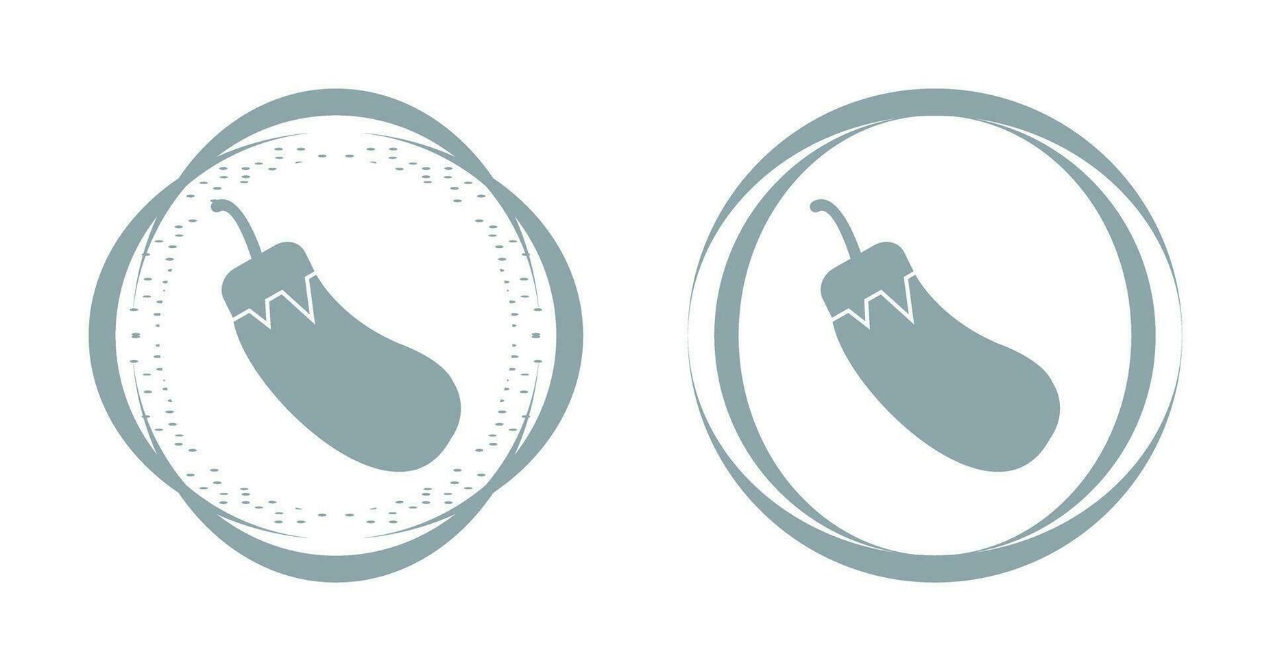 Eggplant Vector Icon