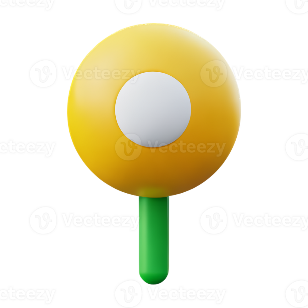 dandelion 3d rendering icon illustration png