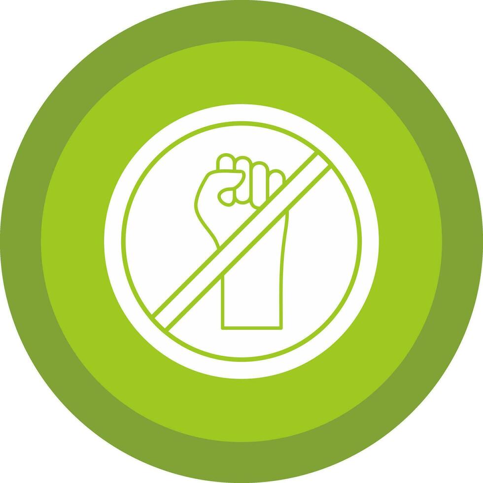 Stop Vector Icon Design