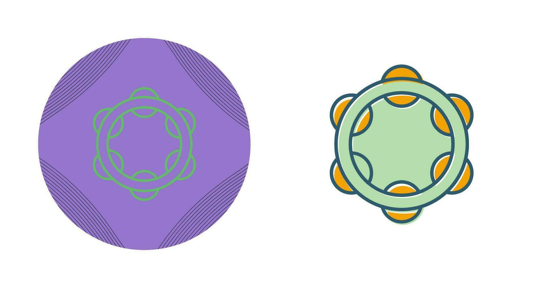 Tambourine Vector Icon