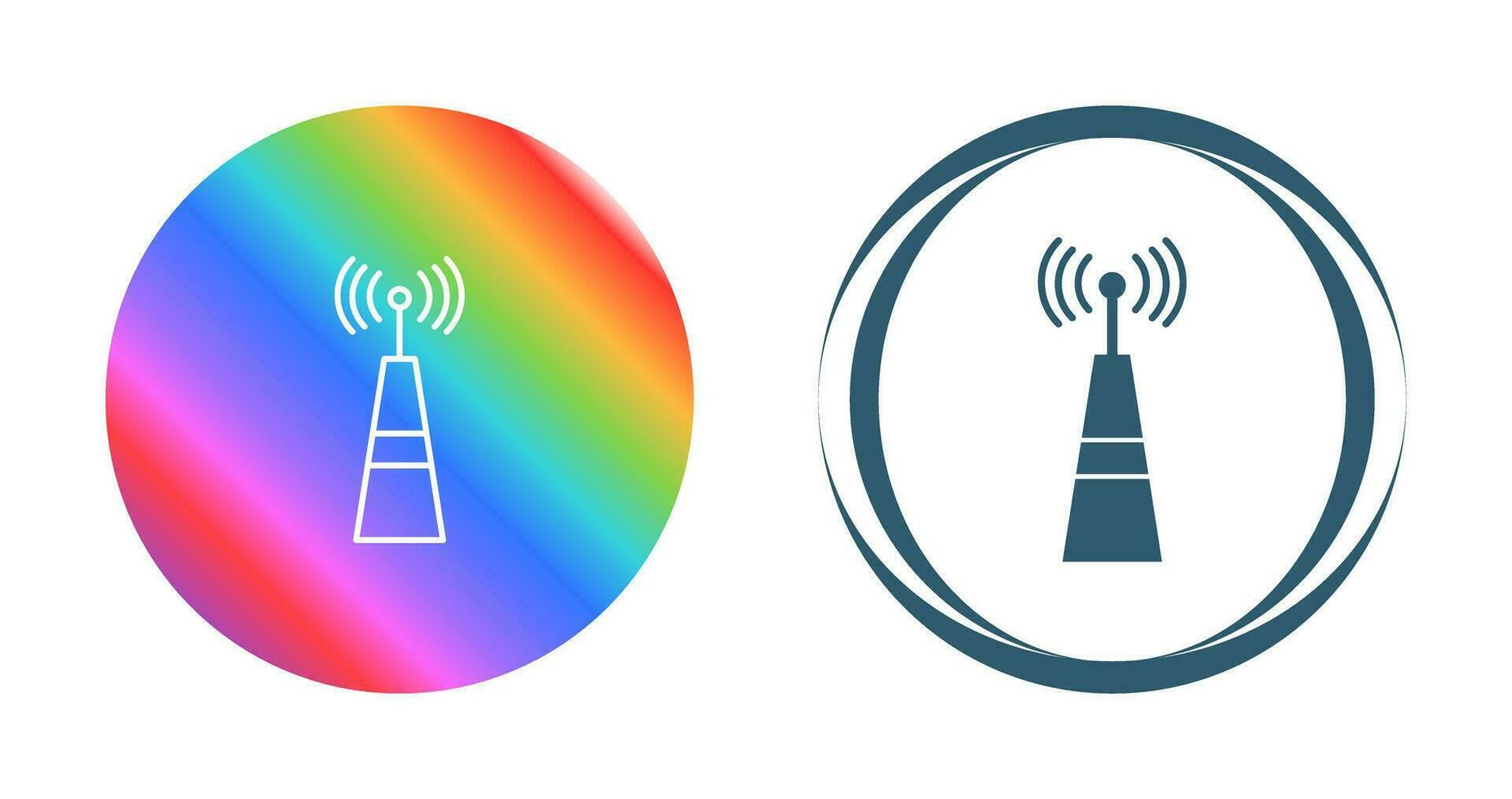 Signals Tower Vector Icon