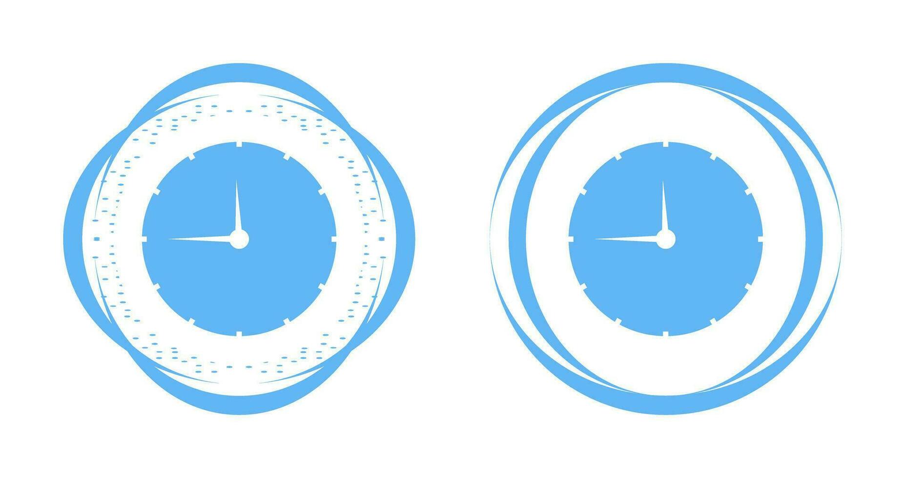 Wall Clock Vector Icon