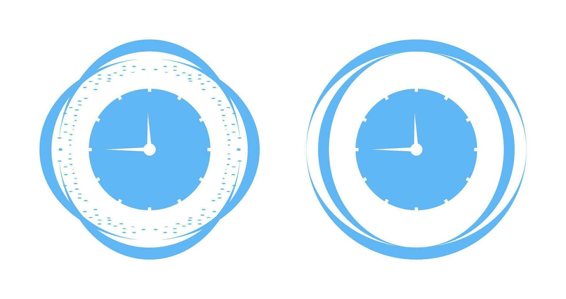 icono de vector de reloj de pared