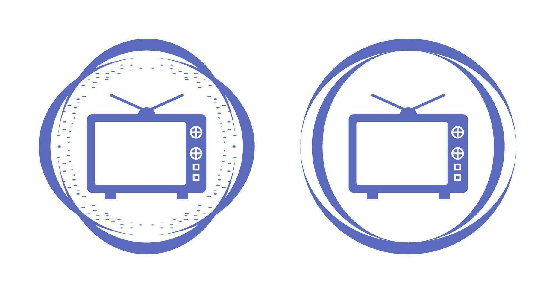 icono de vector de television