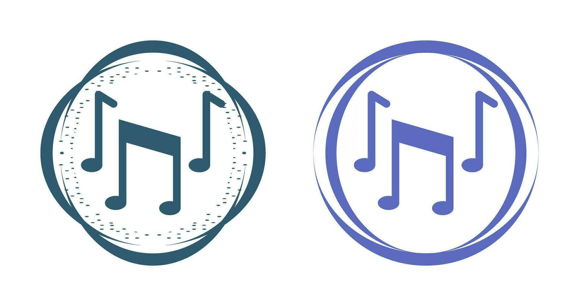 Musical Notes Vector Icon