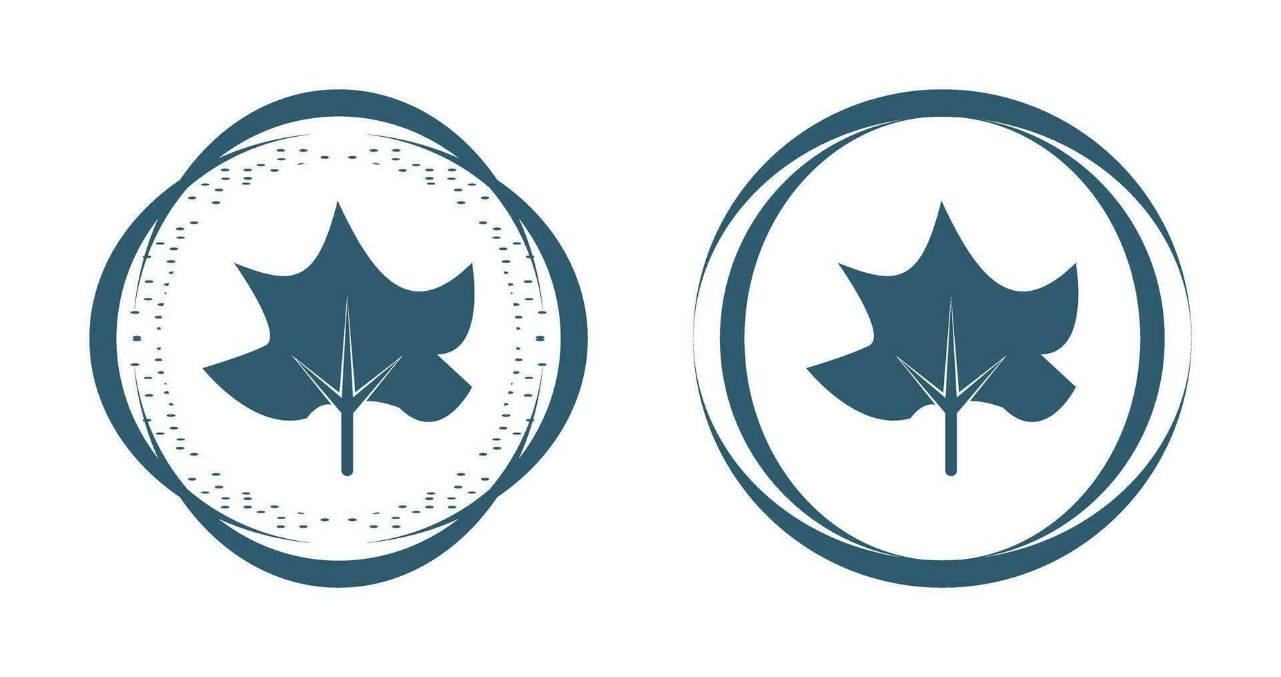 Autumn Leaf Vector Icon