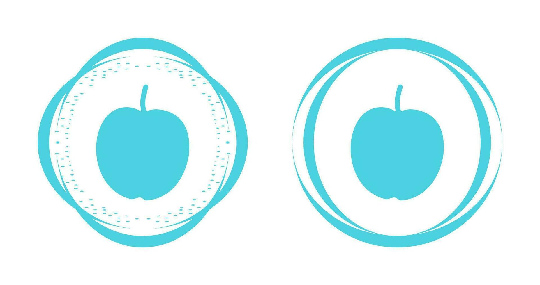 icono de vector de manzana