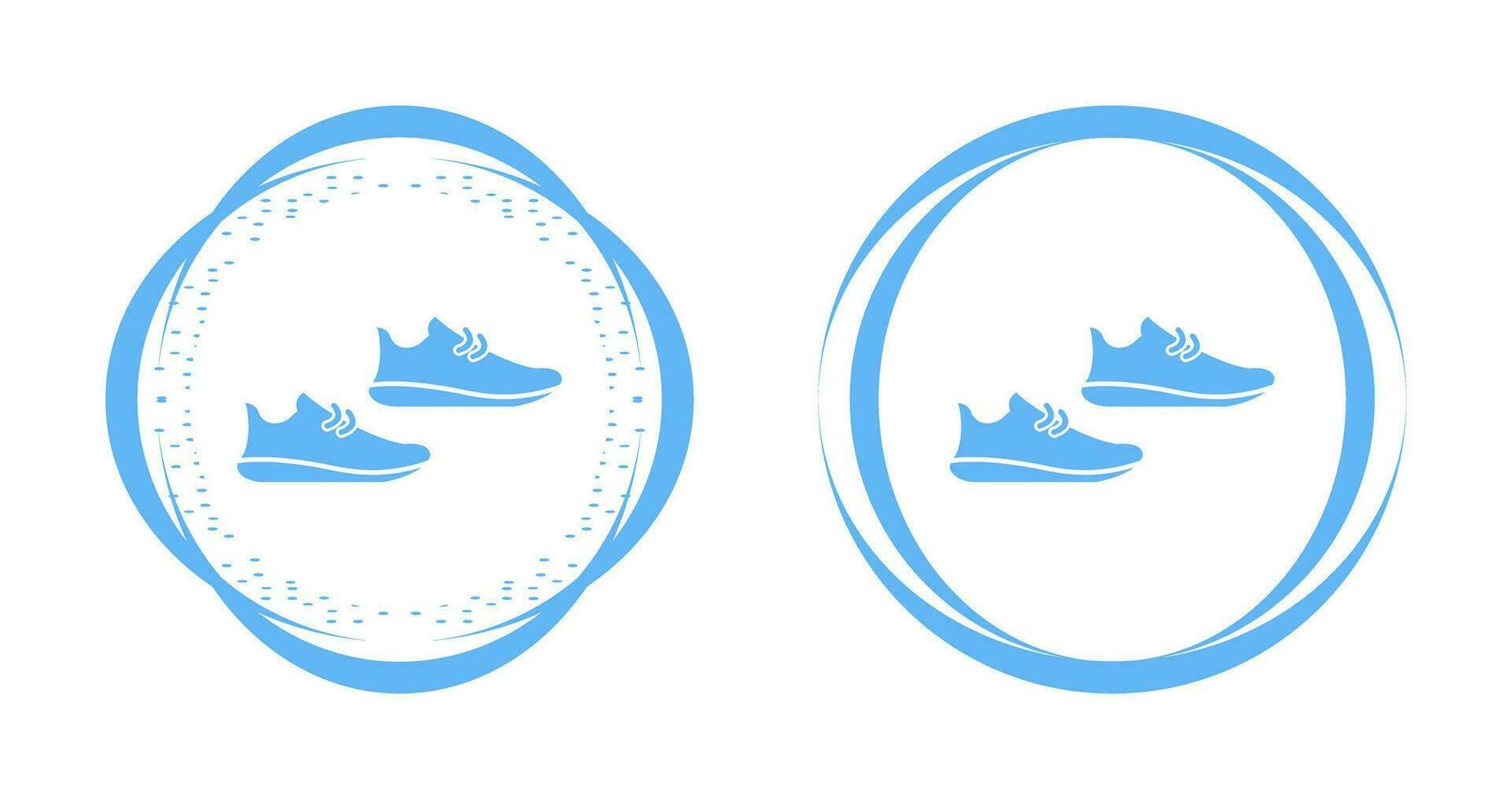 icono de vector de zapatos