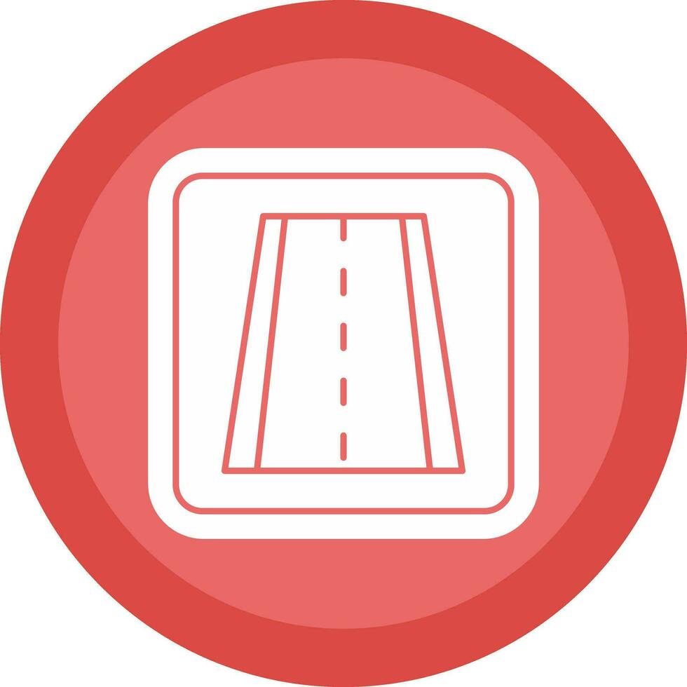 Motorway Vector Icon Design