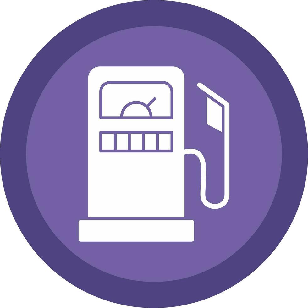 Gas Station Vector Icon Design