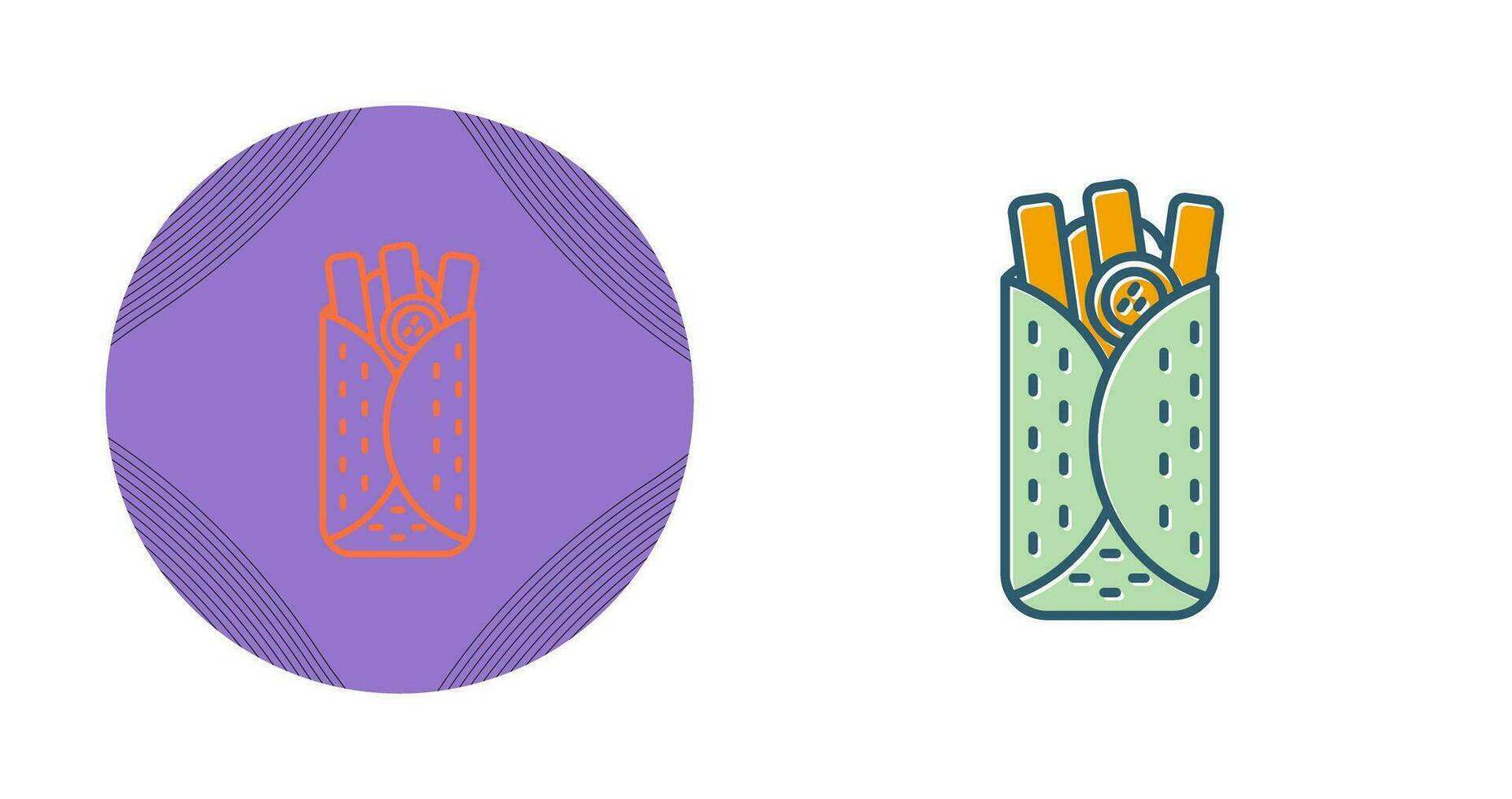 Fajita Vector Icon