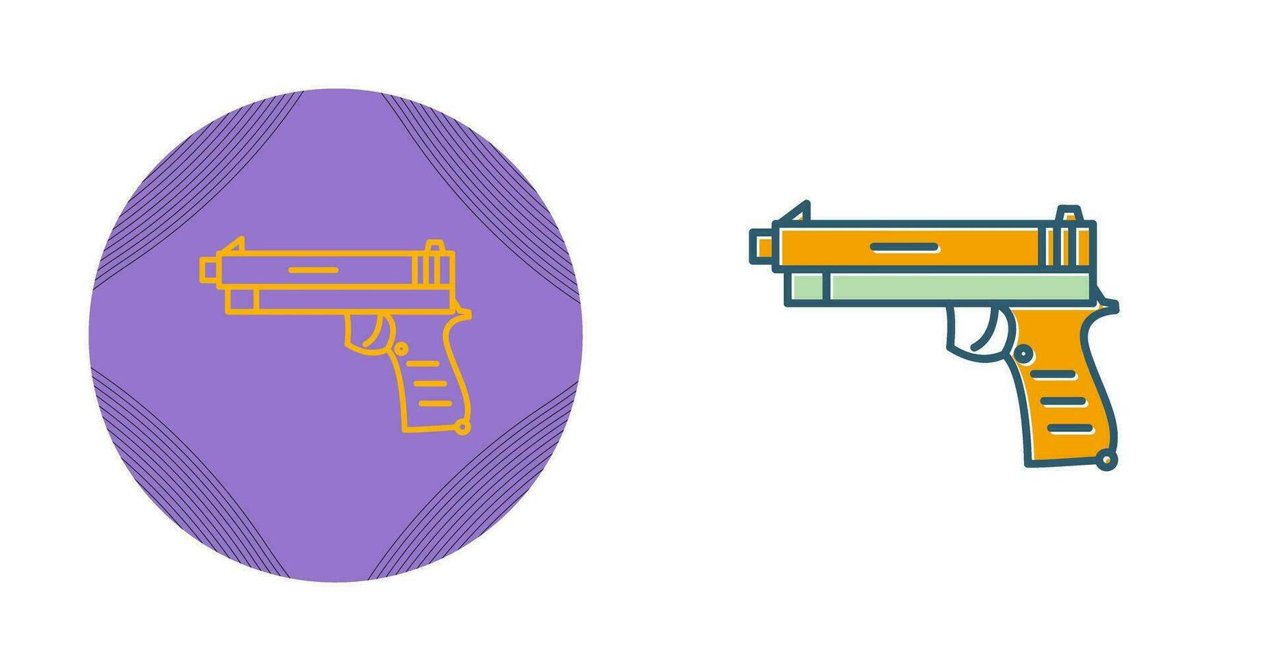 Pistol Vector Icon