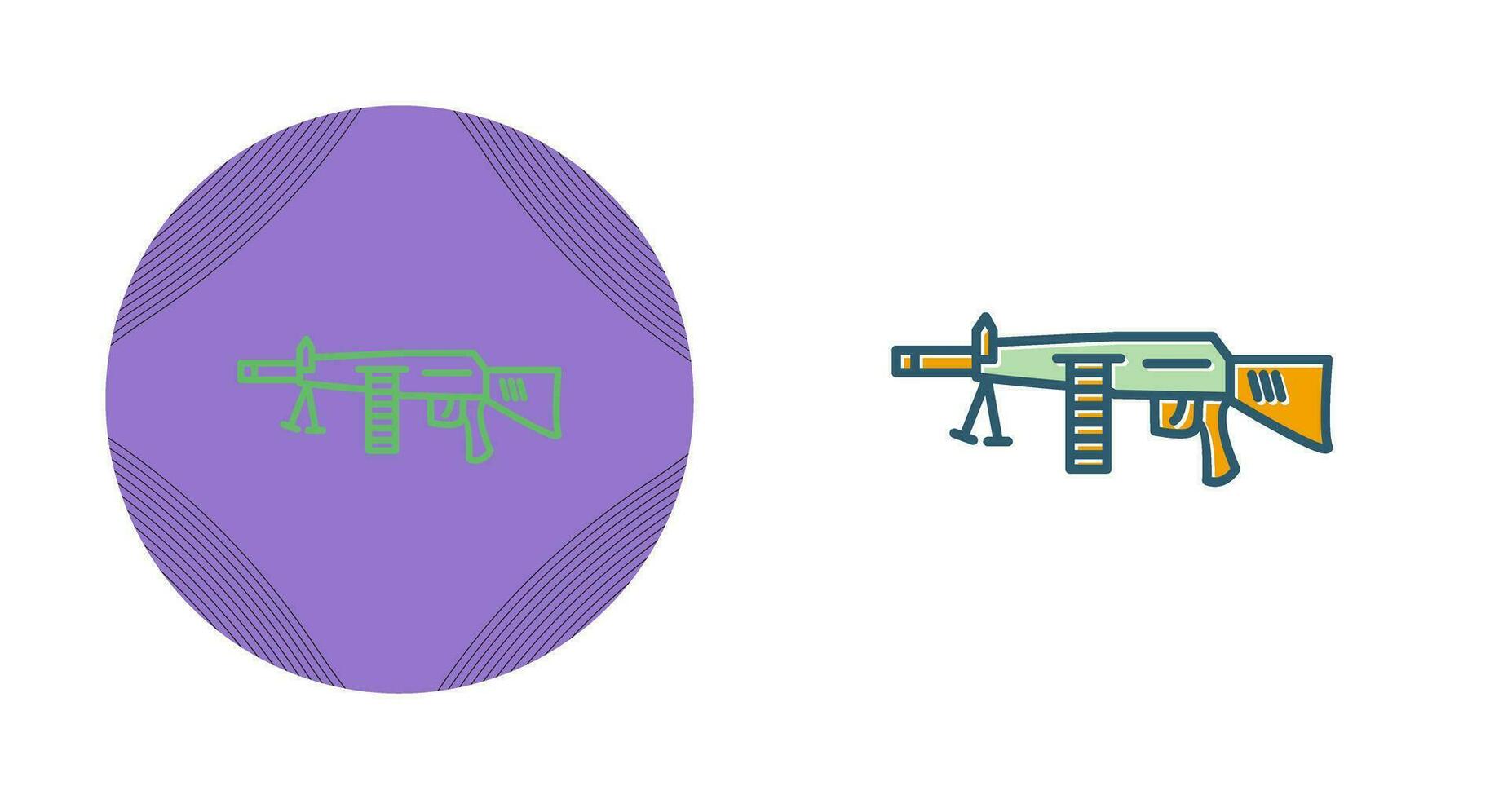 Machine Gun Vector Icon
