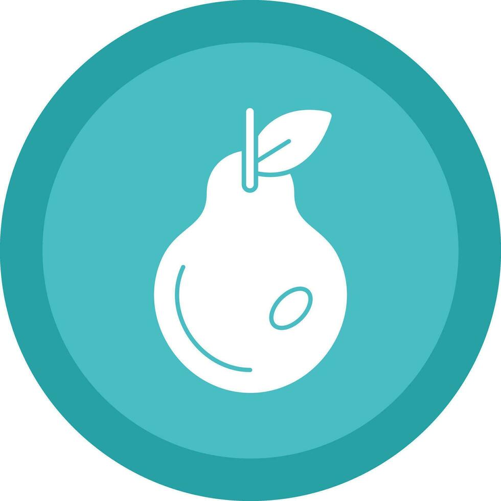 Pear Vector Icon Design