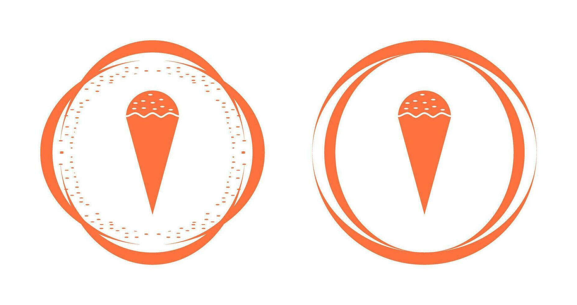 Cone icecream Vector Icon