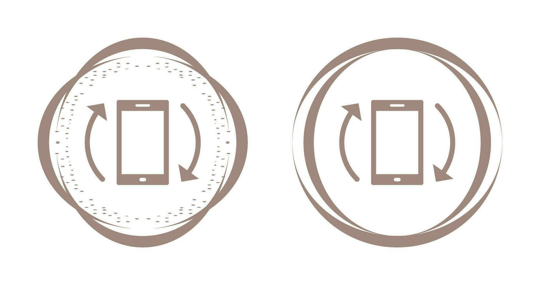 Auto rotation Vector Icon